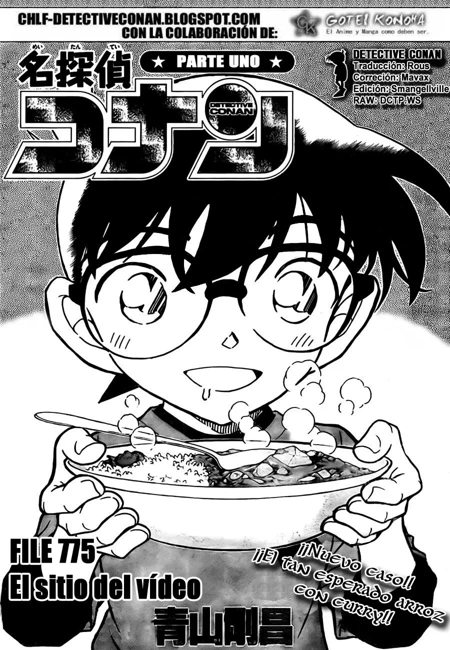 Detective Conan capítulo 775 página 1