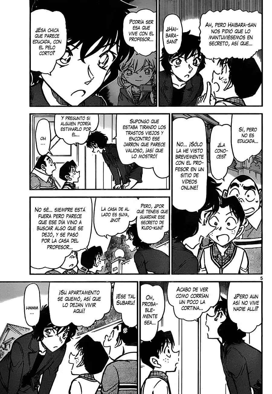 Detective Conan capítulo 775 página 5