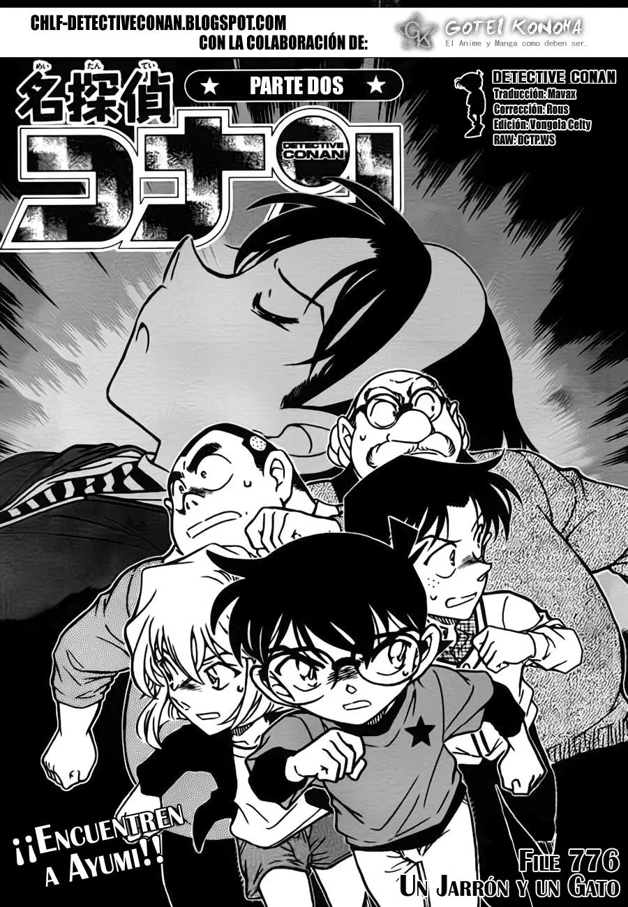 Detective Conan capítulo 776 página 1