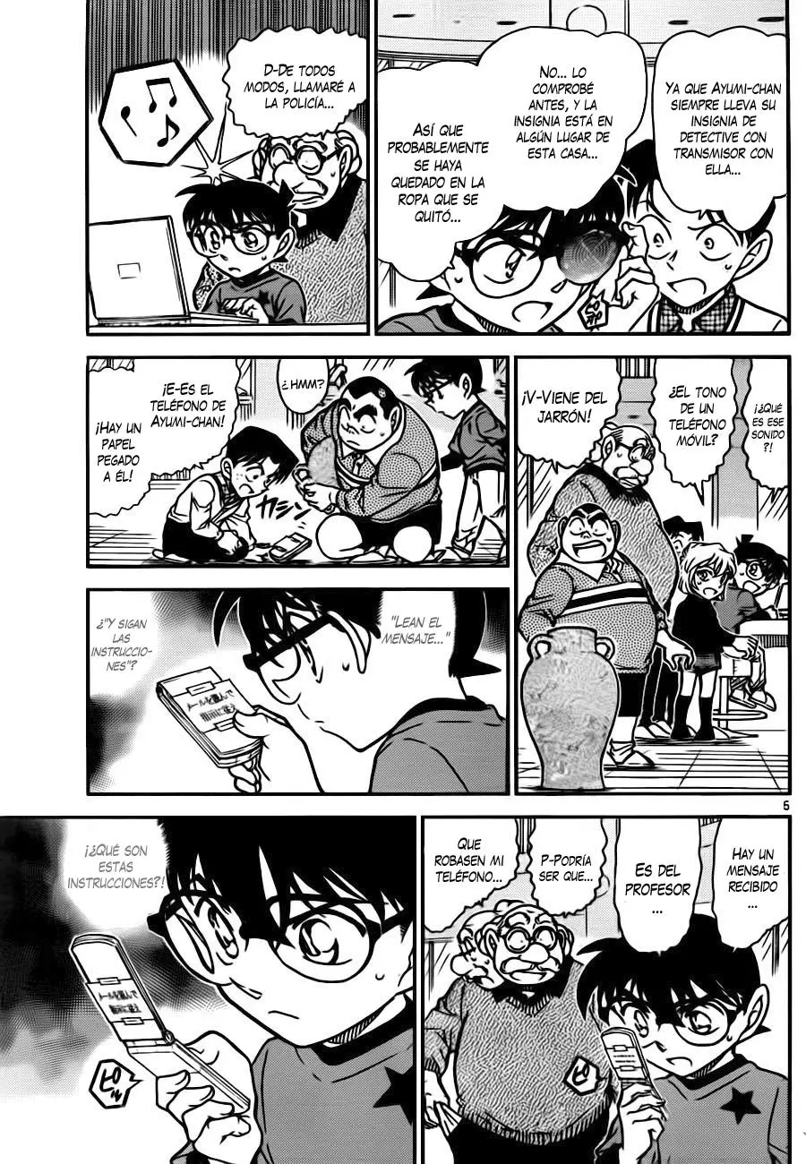 Detective Conan capítulo 776 página 5