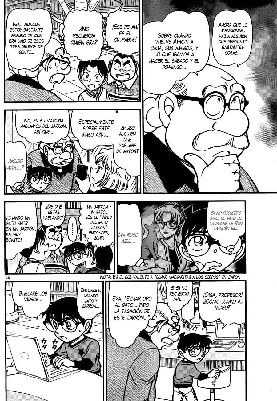 Detective Conan capítulo 776 página 14