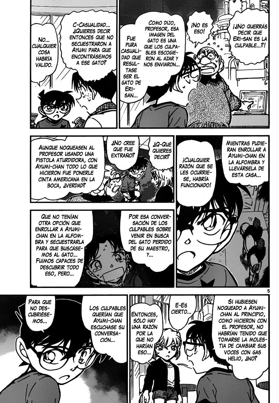 Detective Conan capítulo 777 página 5