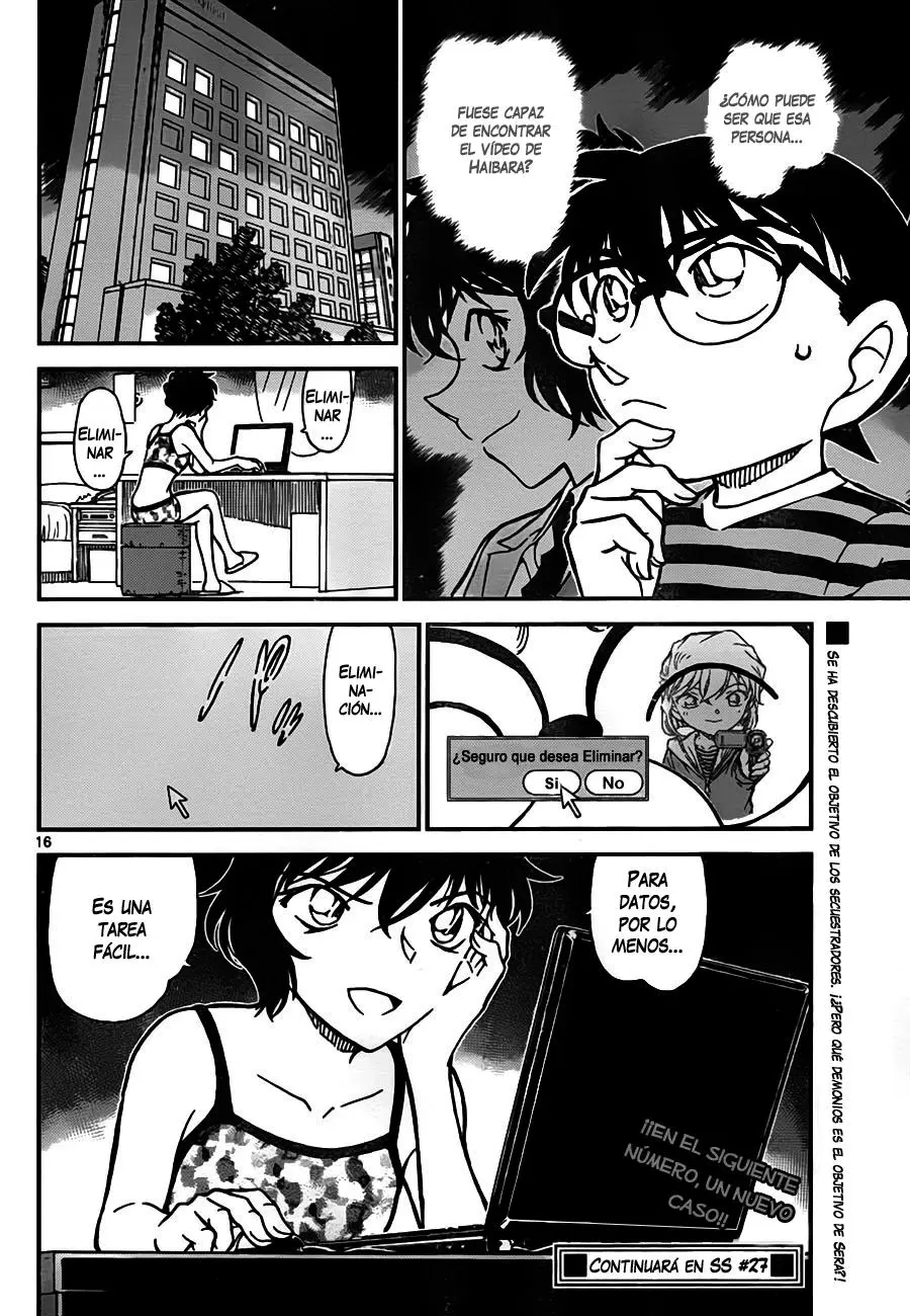 Detective Conan capítulo 777 página 16