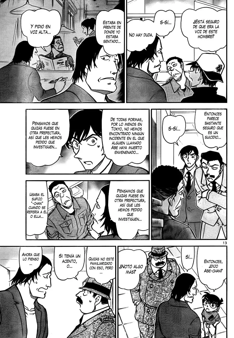 Detective Conan capítulo 778 página 13