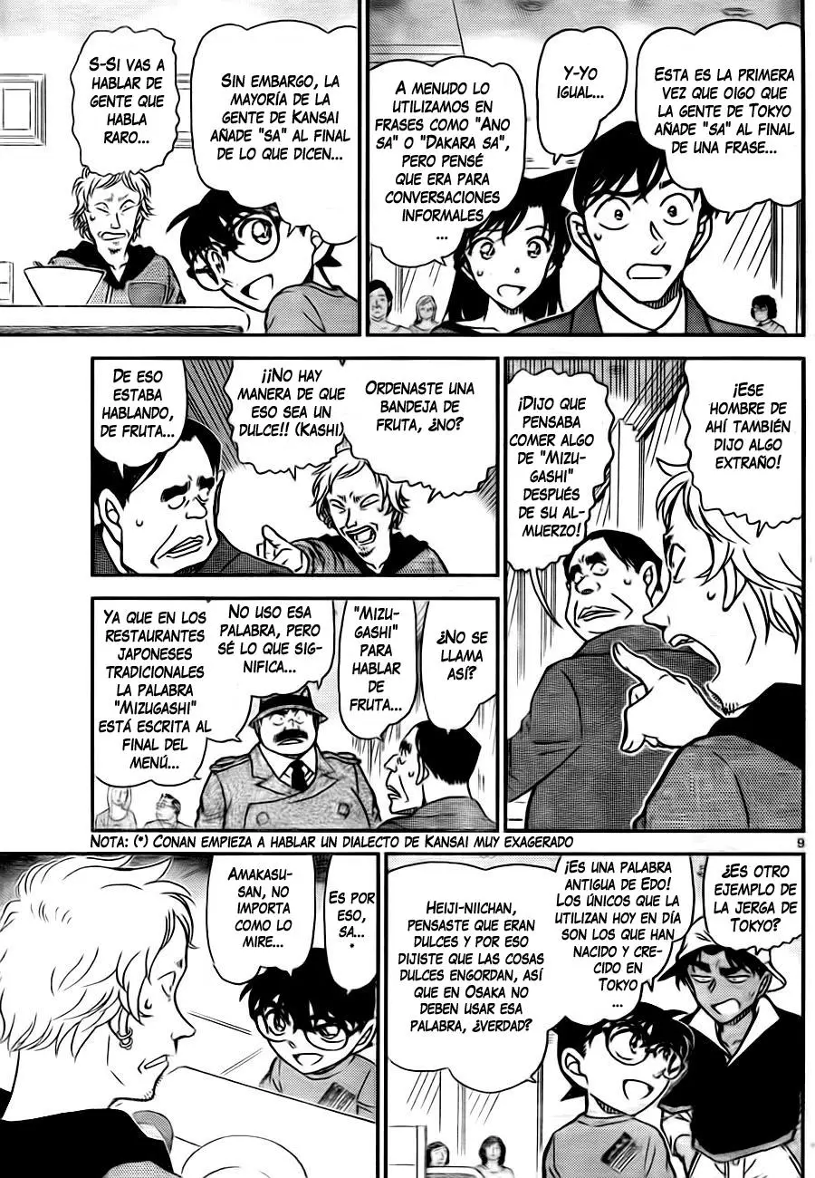 Detective Conan capítulo 780 página 9