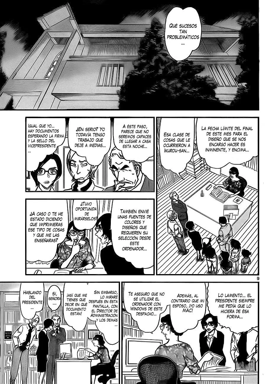 Detective Conan capítulo 782 página 9