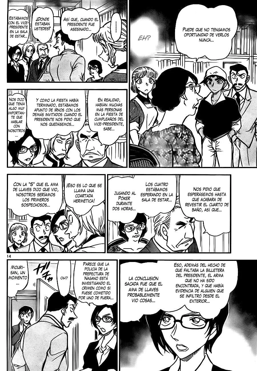 Detective Conan capítulo 782 página 14