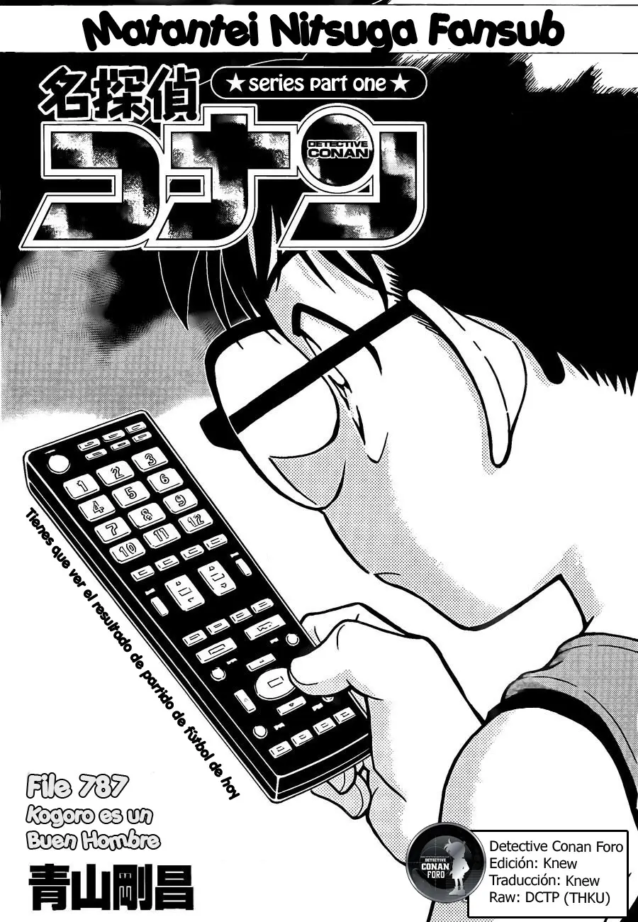 Detective Conan capítulo 787 página 1