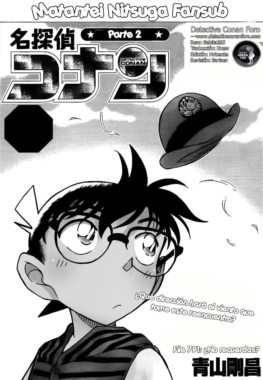 Detective Conan capítulo 791 página 1