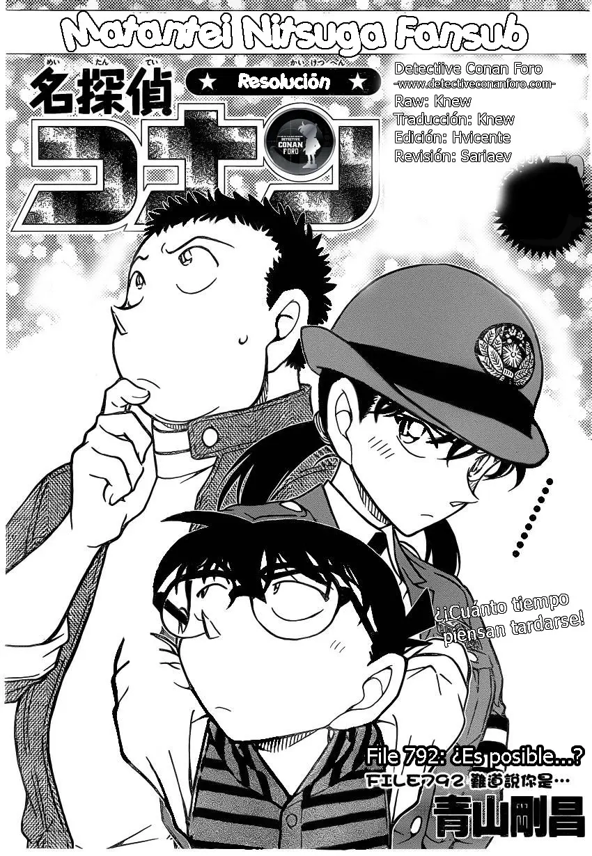 Detective Conan capítulo 792 página 2