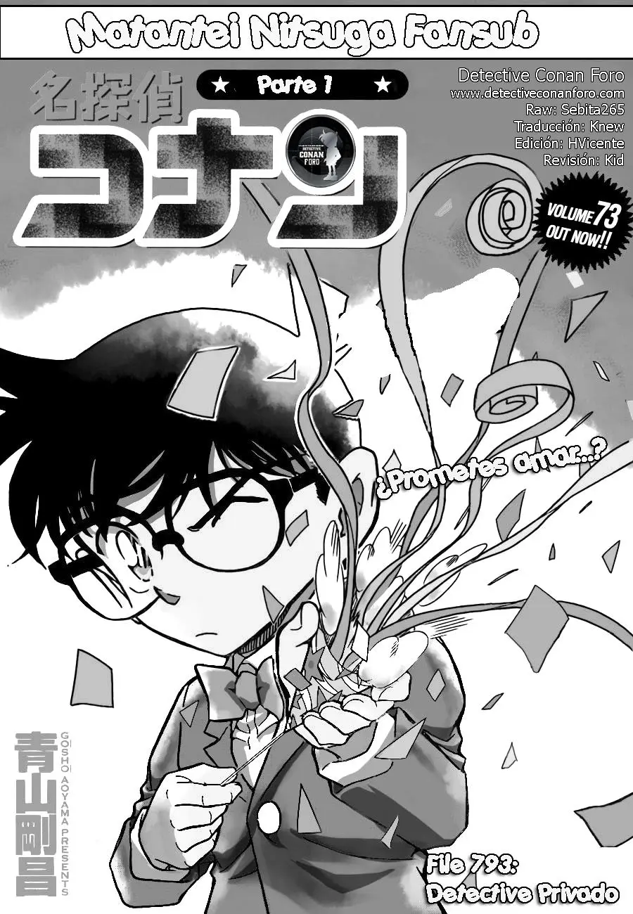 Detective Conan capítulo 793 página 1