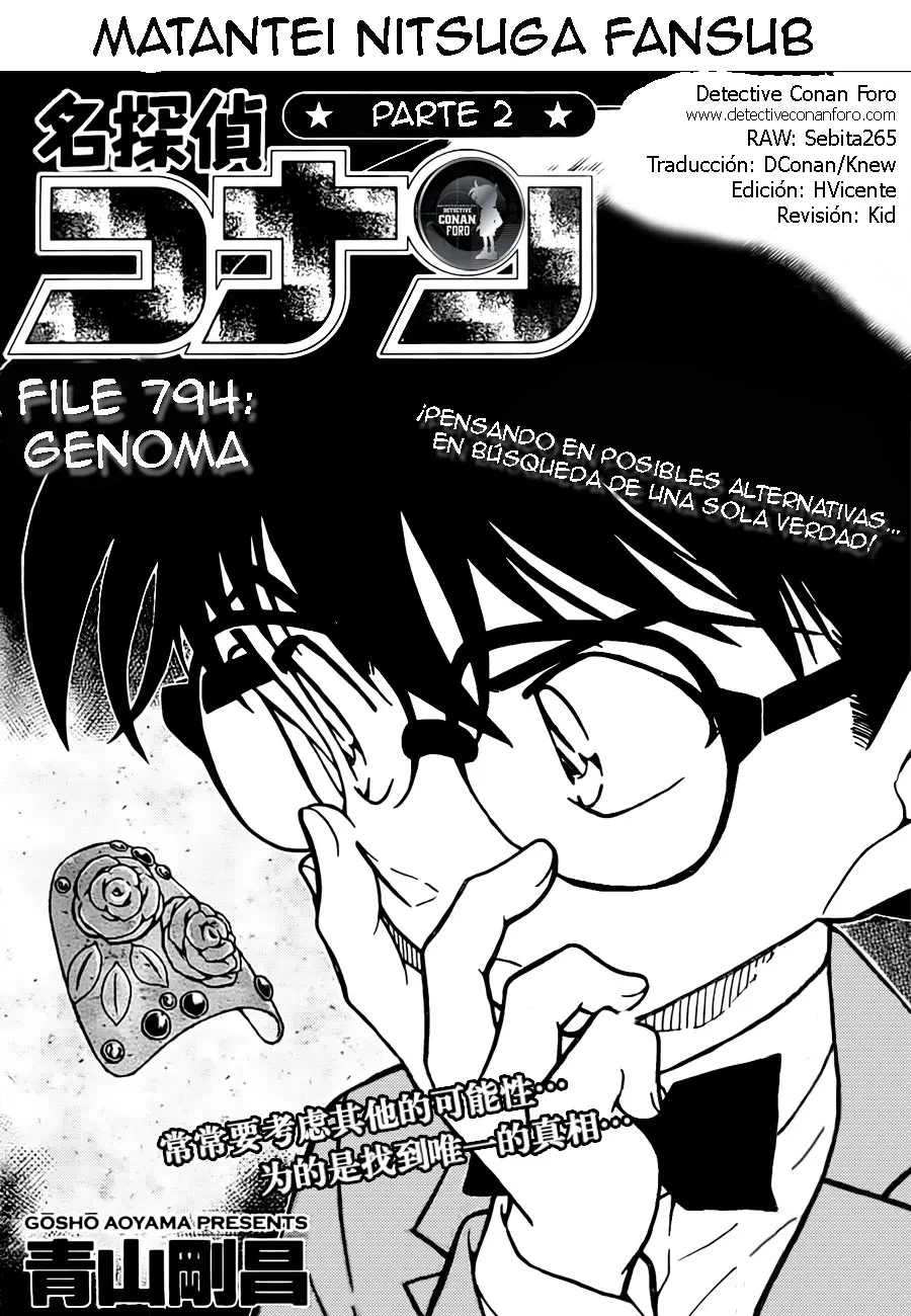 Detective Conan capítulo 794 página 2