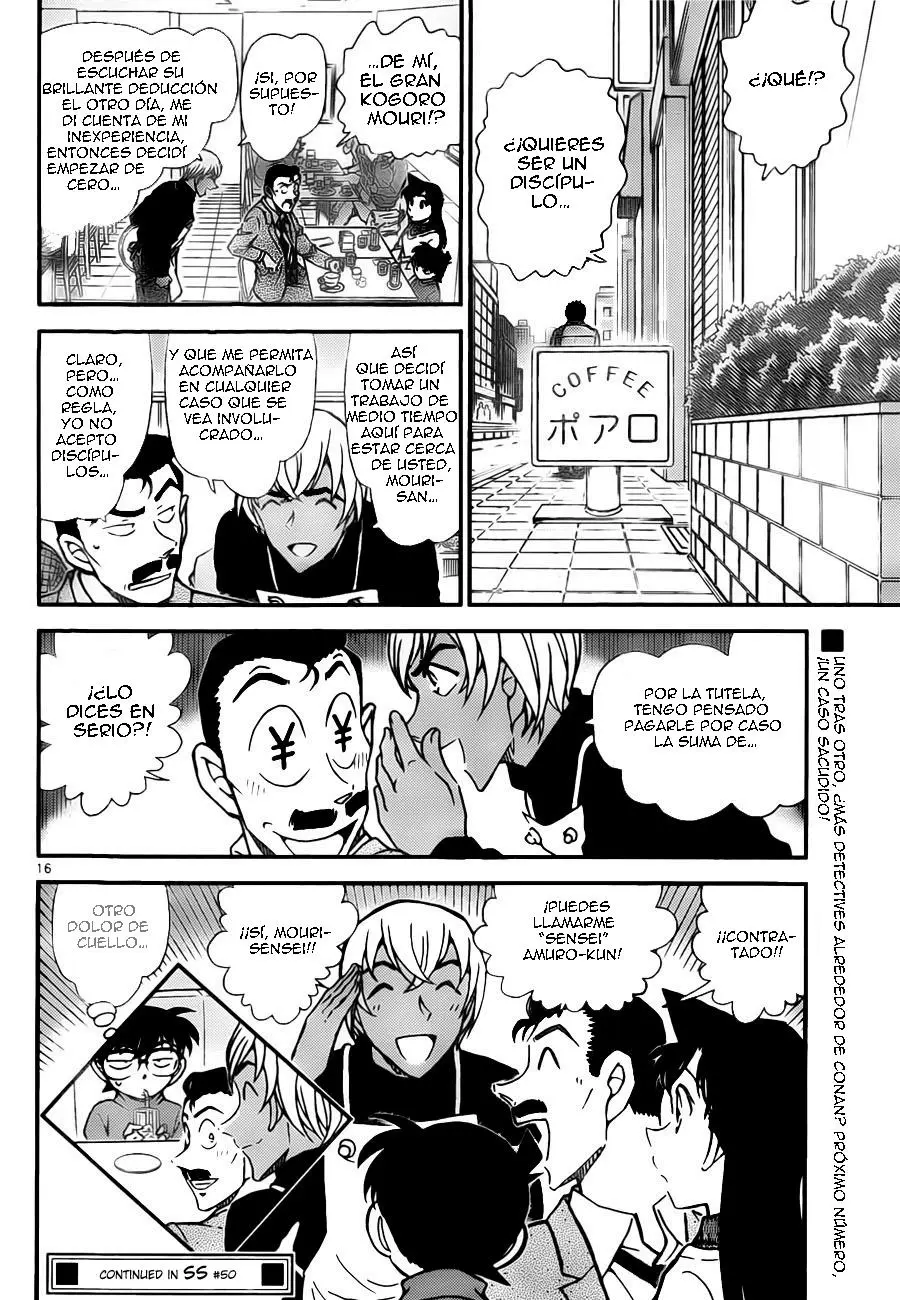 Detective Conan capítulo 795 página 16