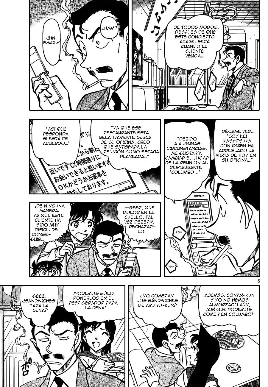 Detective Conan capítulo 796 página 5