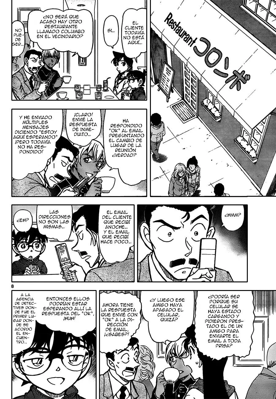 Detective Conan capítulo 796 página 8