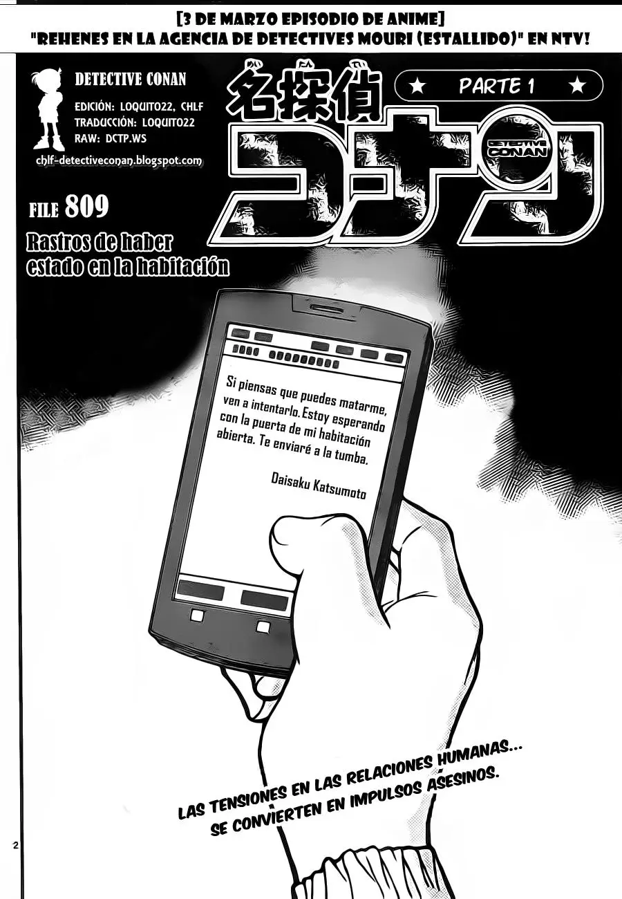 Detective Conan capítulo 809 página 2