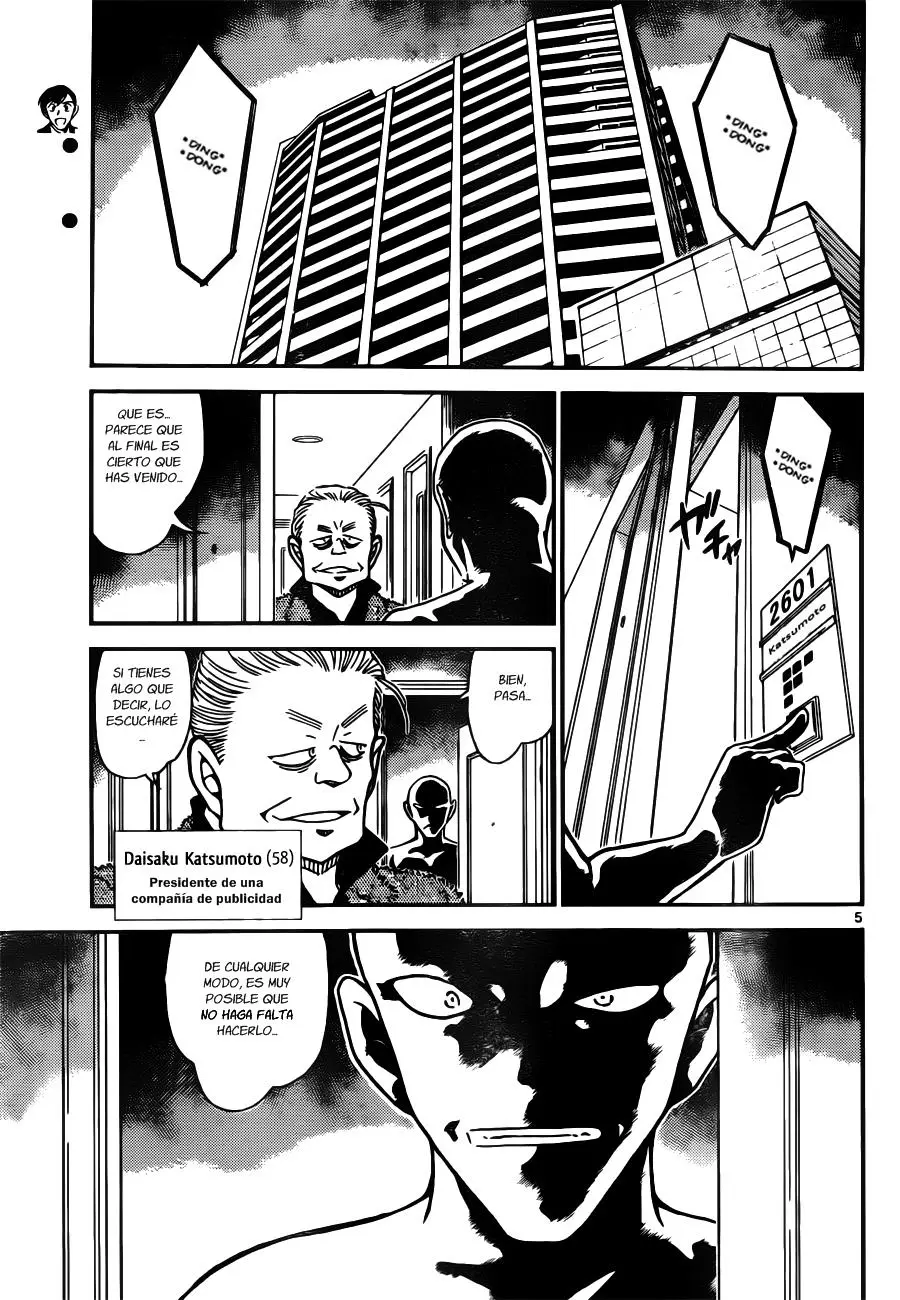 Detective Conan capítulo 809 página 5