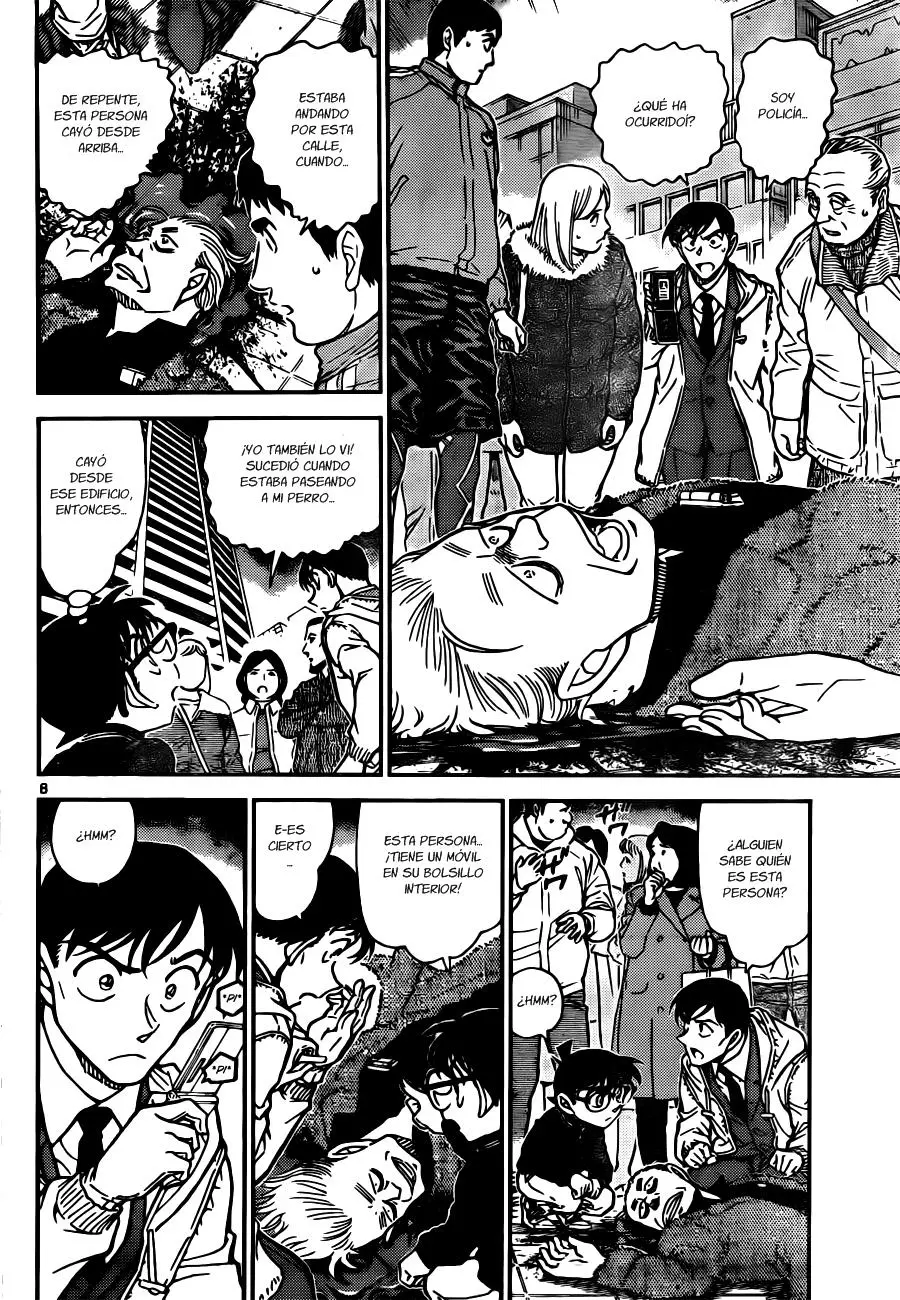 Detective Conan capítulo 809 página 8