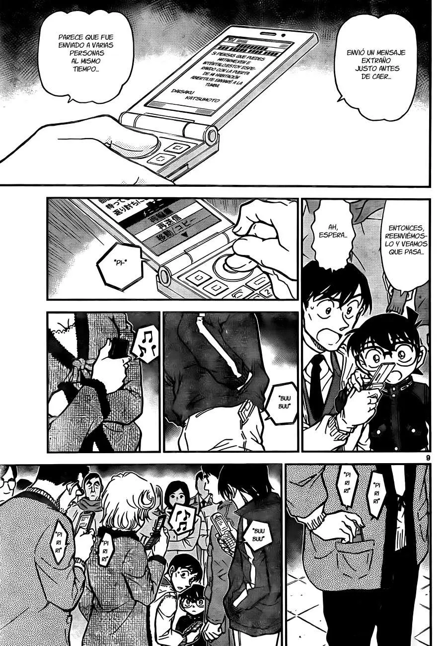 Detective Conan capítulo 809 página 9