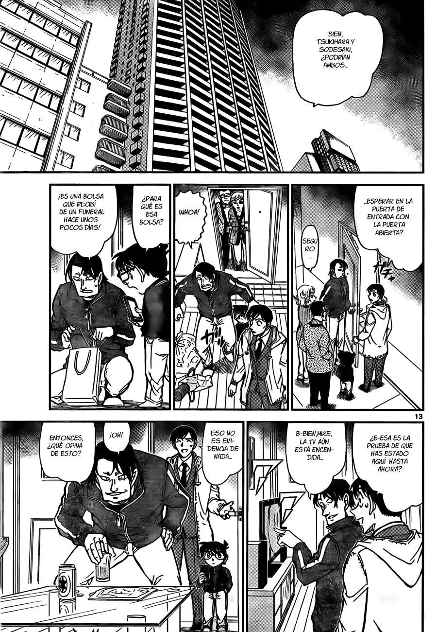 Detective Conan capítulo 809 página 13