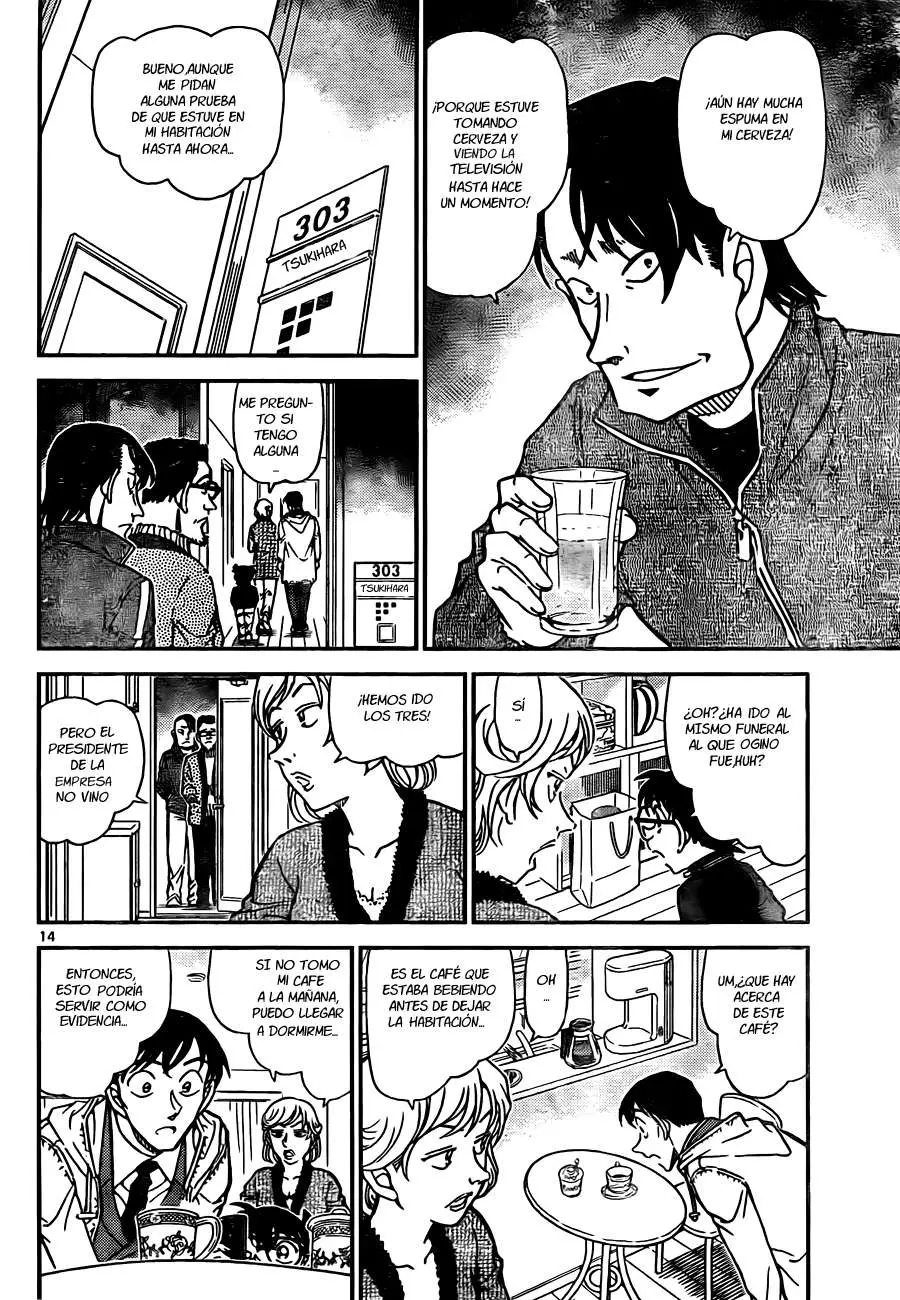 Detective Conan capítulo 809 página 14