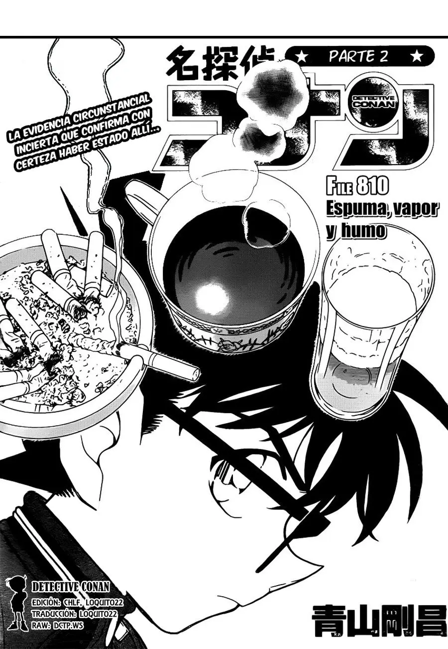 Detective Conan capítulo 810 página 1