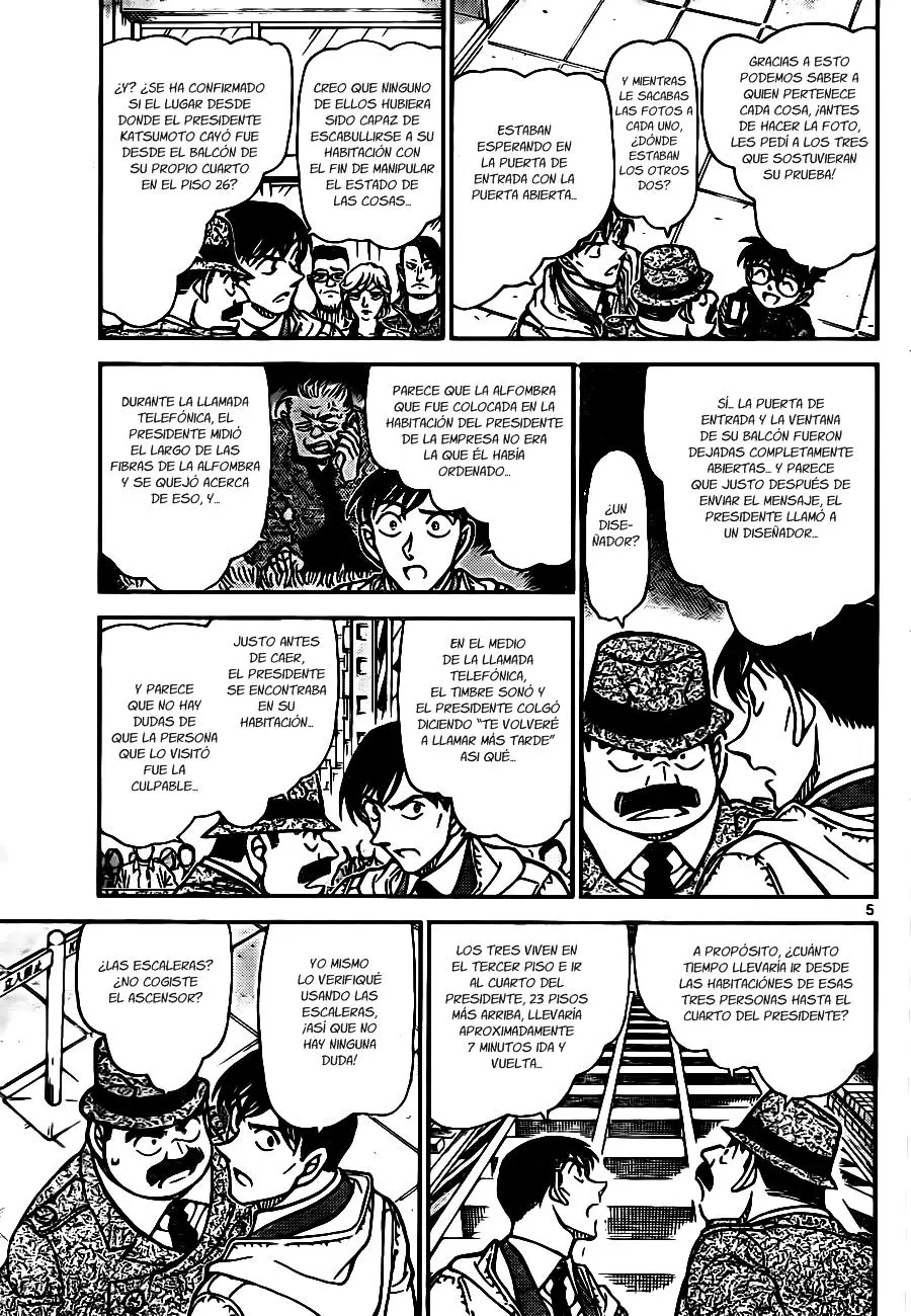 Detective Conan capítulo 810 página 5