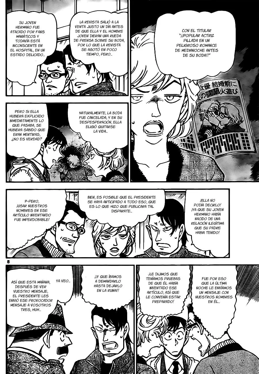 Detective Conan capítulo 810 página 8