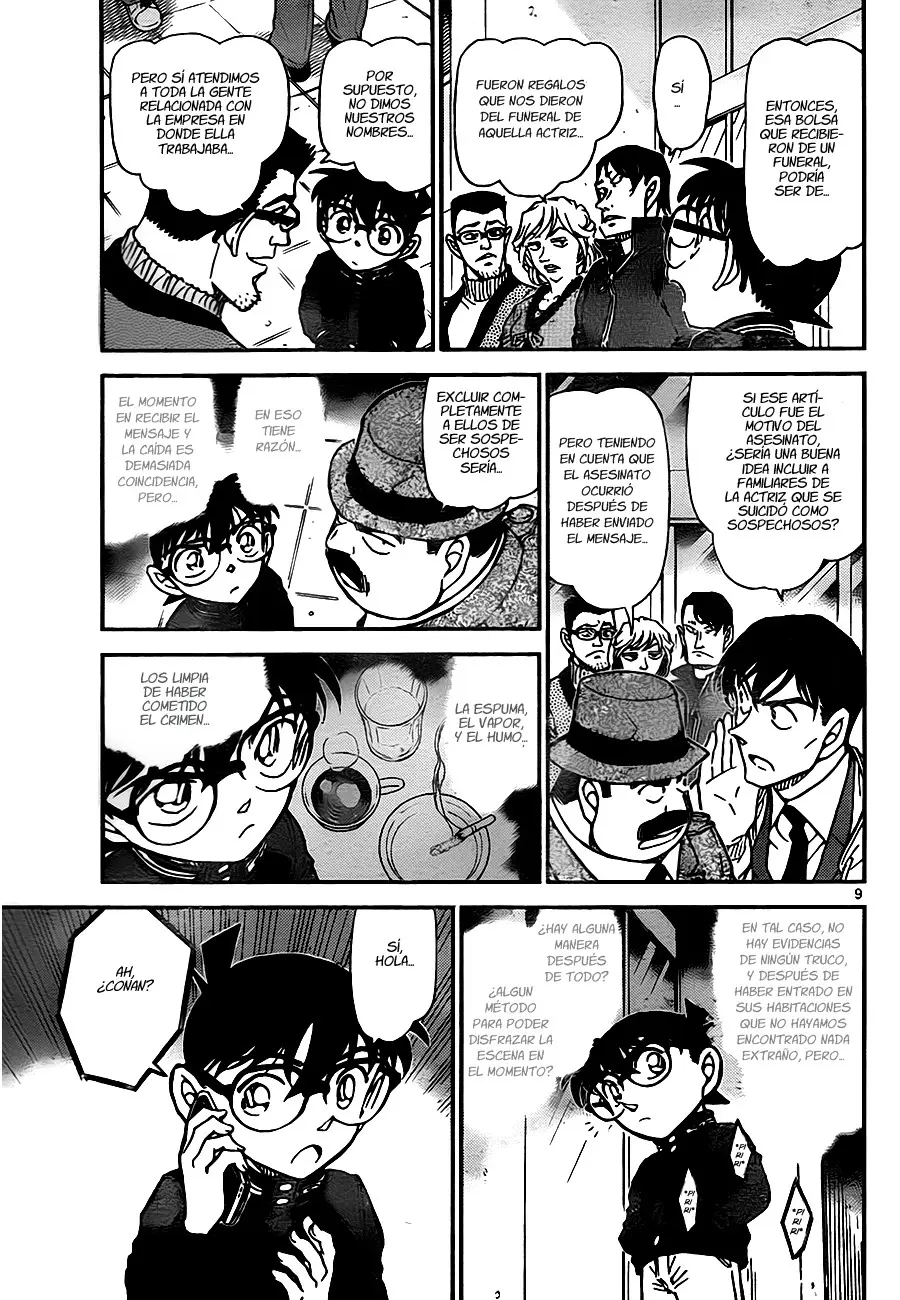 Detective Conan capítulo 810 página 9