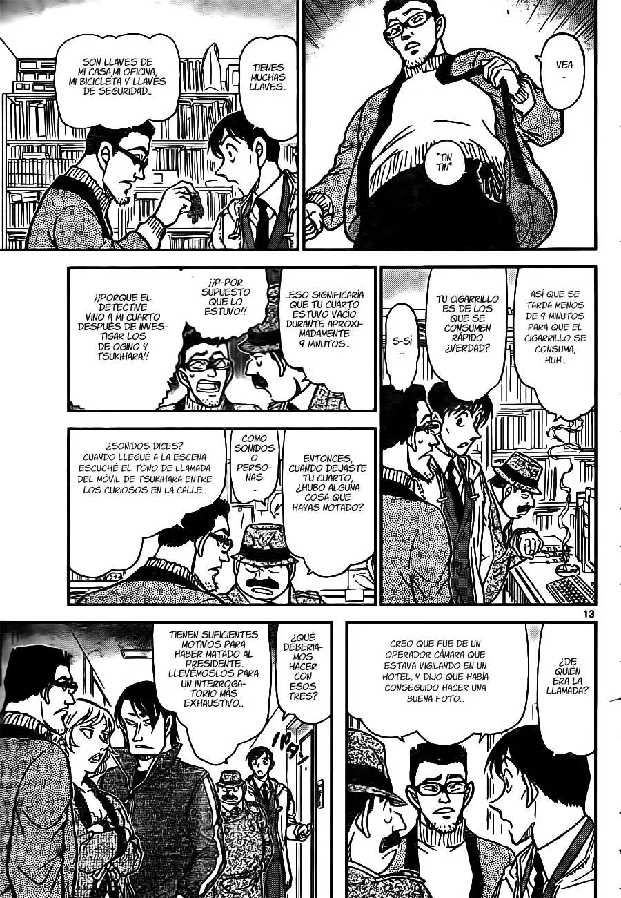 Detective Conan capítulo 810 página 13