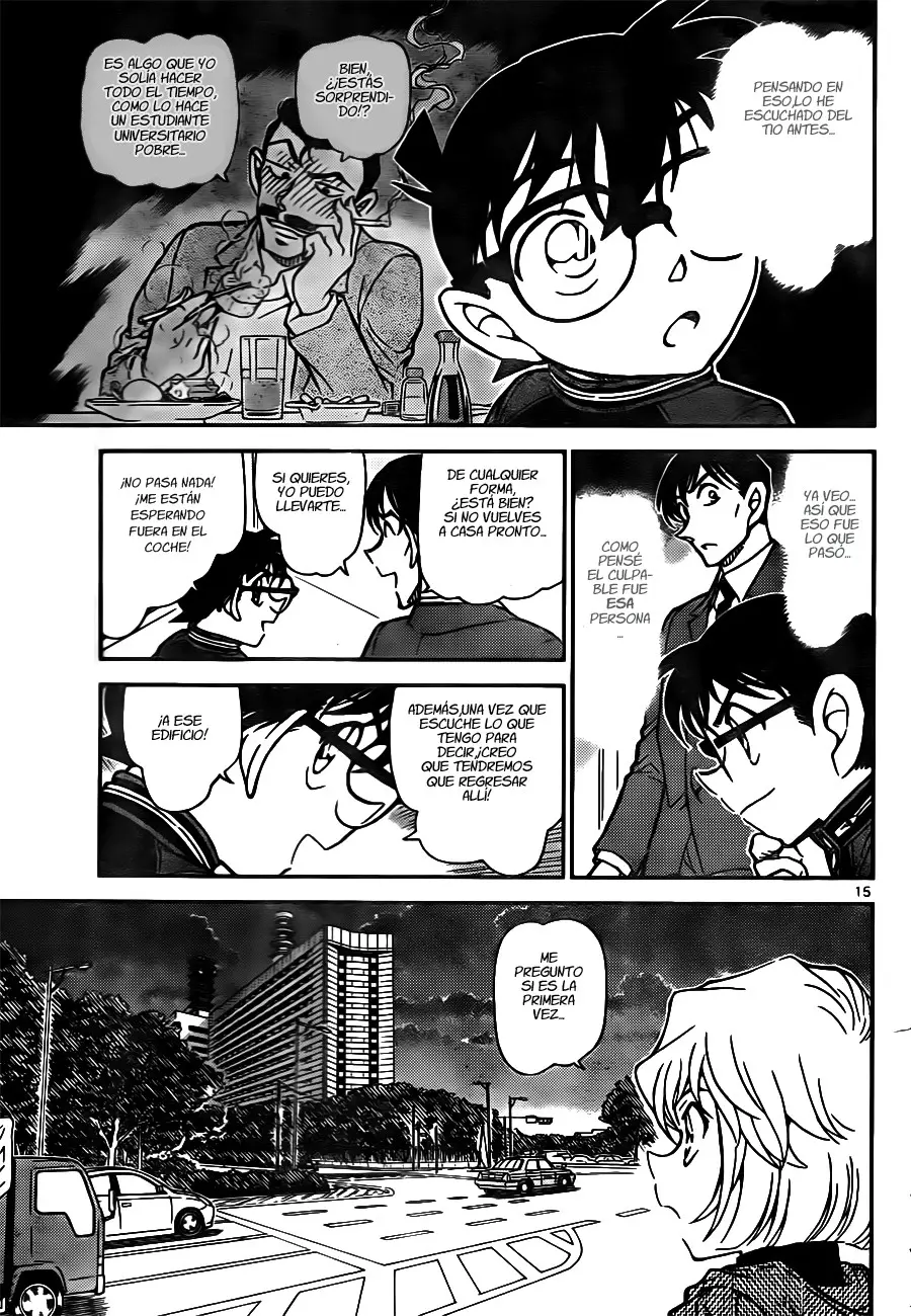 Detective Conan capítulo 810 página 15