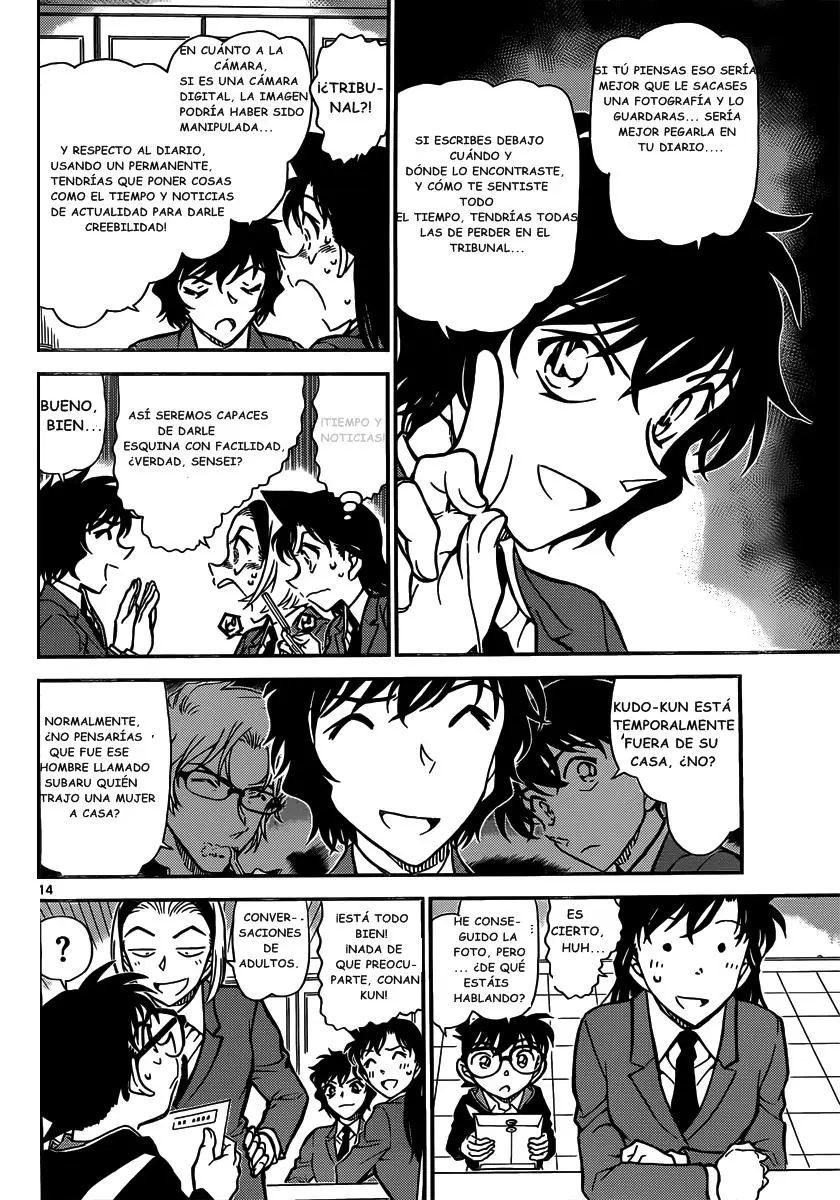Detective Conan capítulo 812 página 14