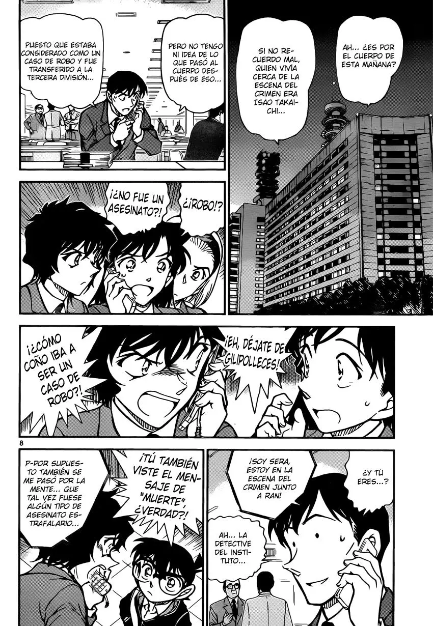 Detective Conan capítulo 813 página 8