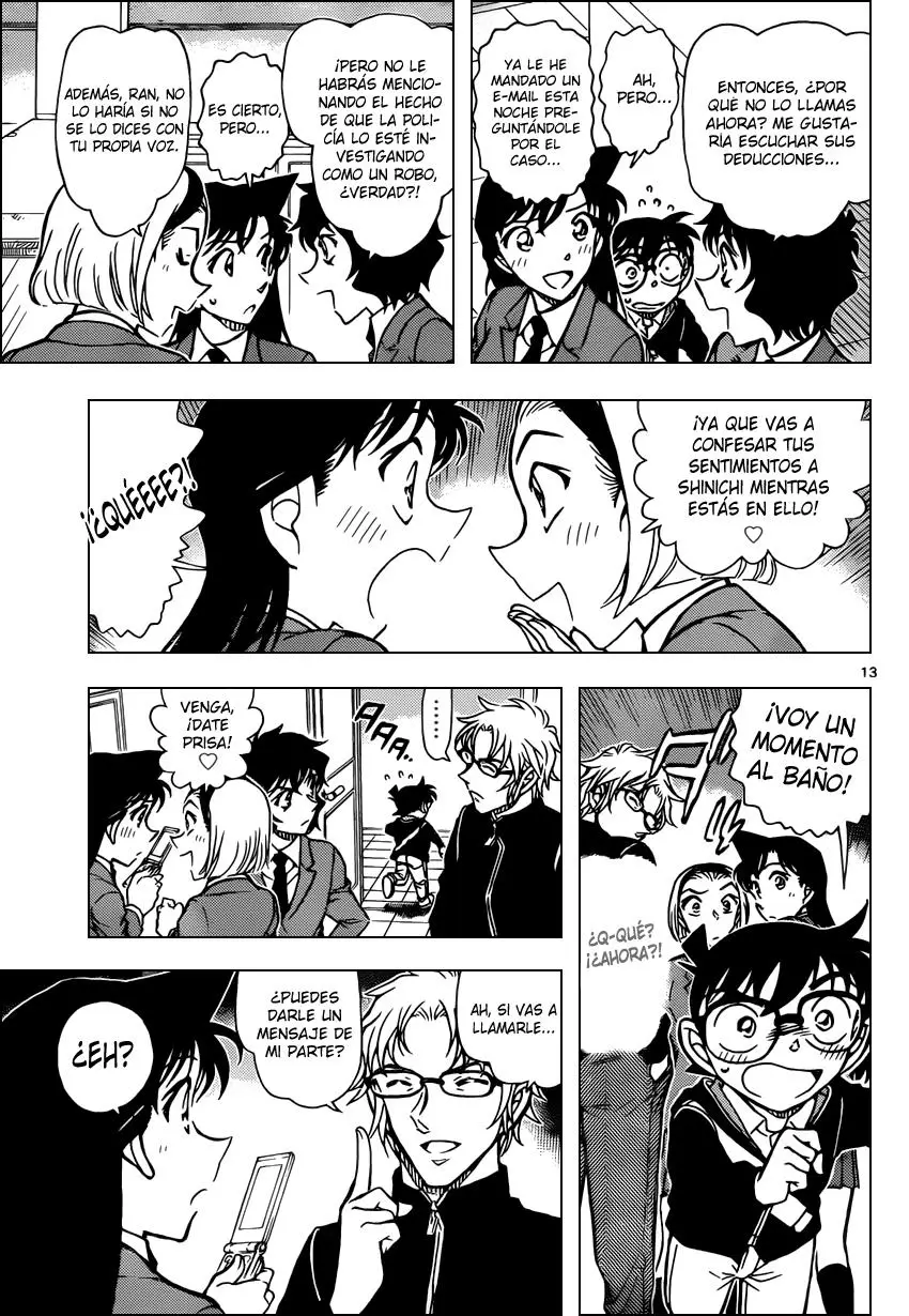 Detective Conan capítulo 813 página 13