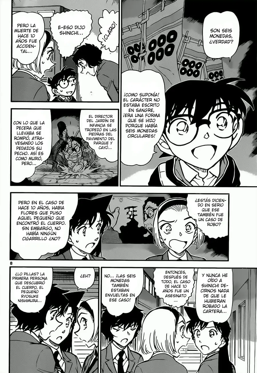 Detective Conan capítulo 814 página 8