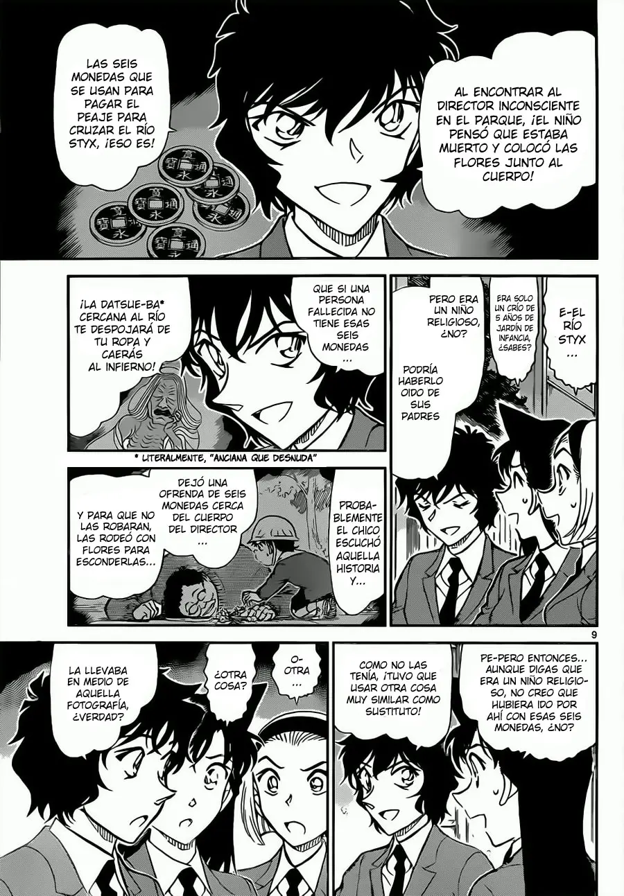 Detective Conan capítulo 814 página 9