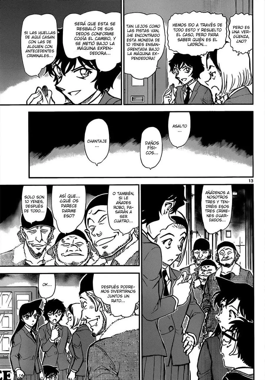Detective Conan capítulo 814 página 13