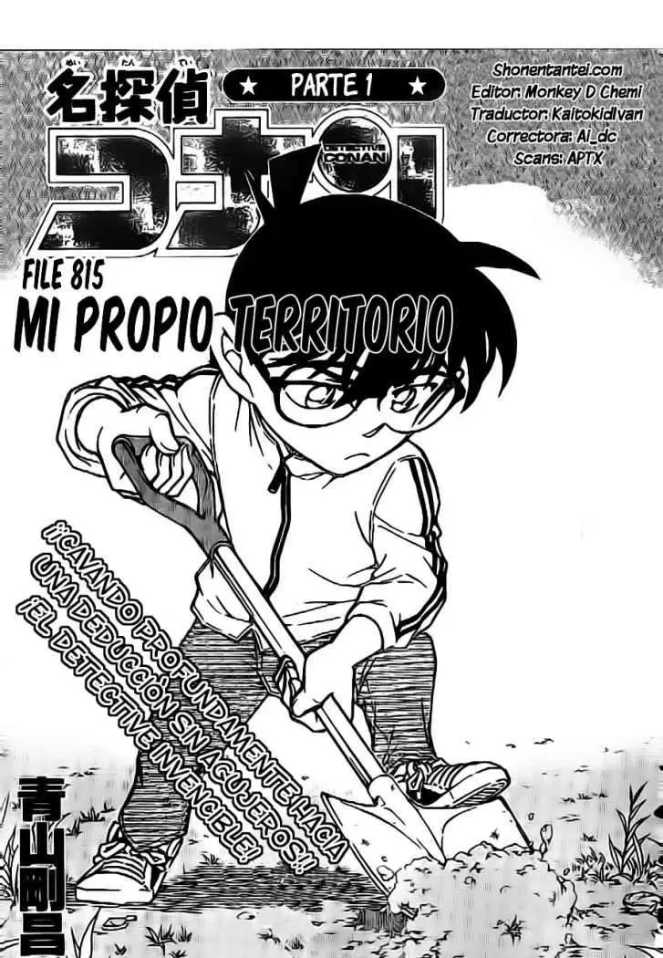 Detective Conan capítulo 815 página 1