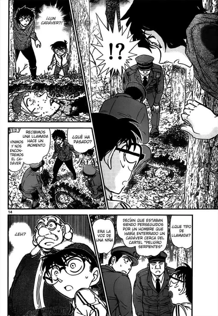 Detective Conan capítulo 815 página 14