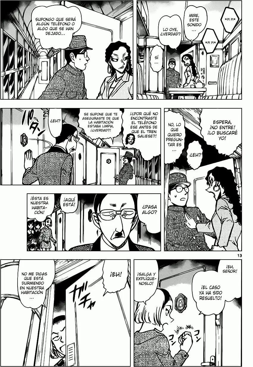 Detective Conan capítulo 819 página 13