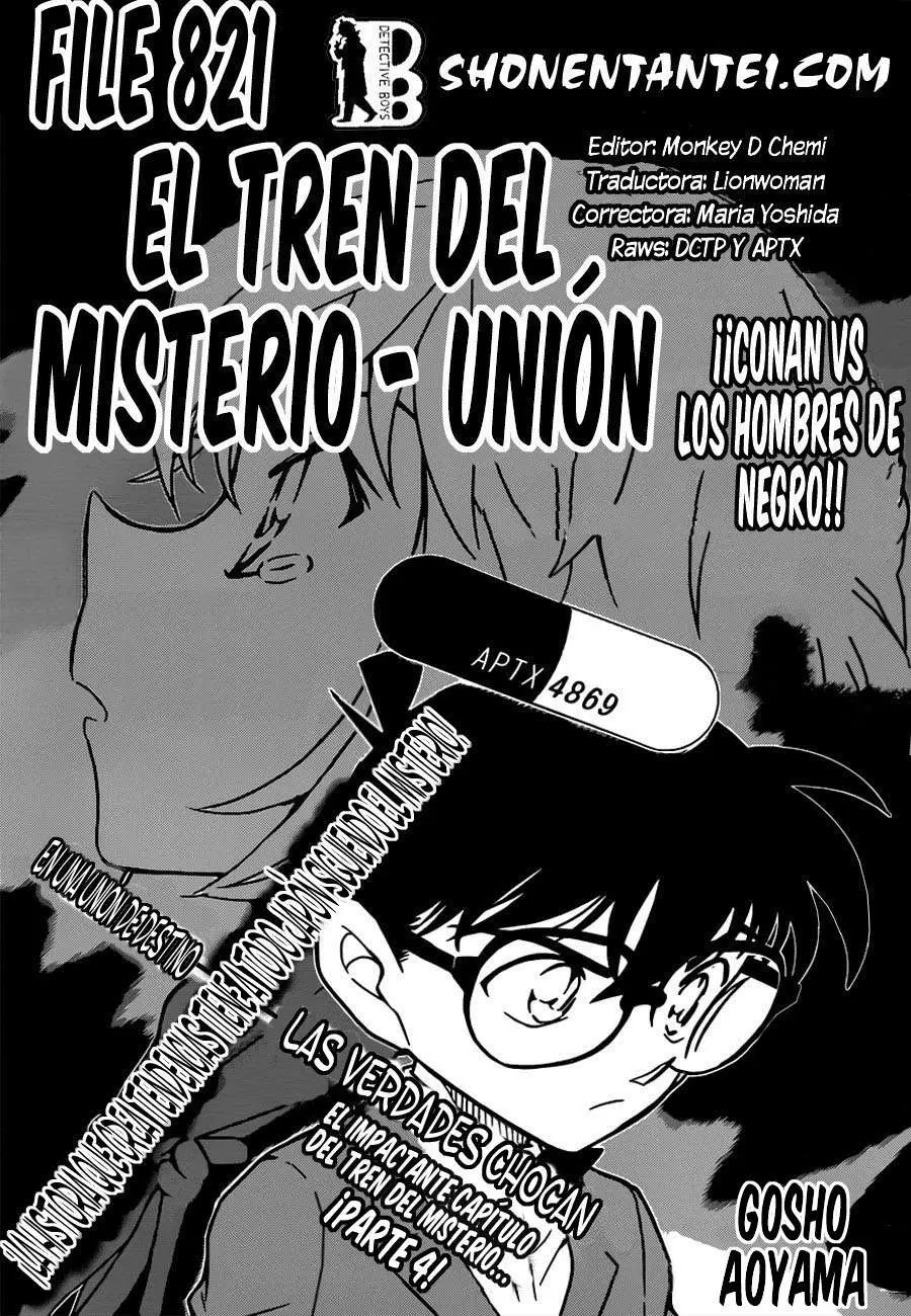 Detective Conan capítulo 821 página 1
