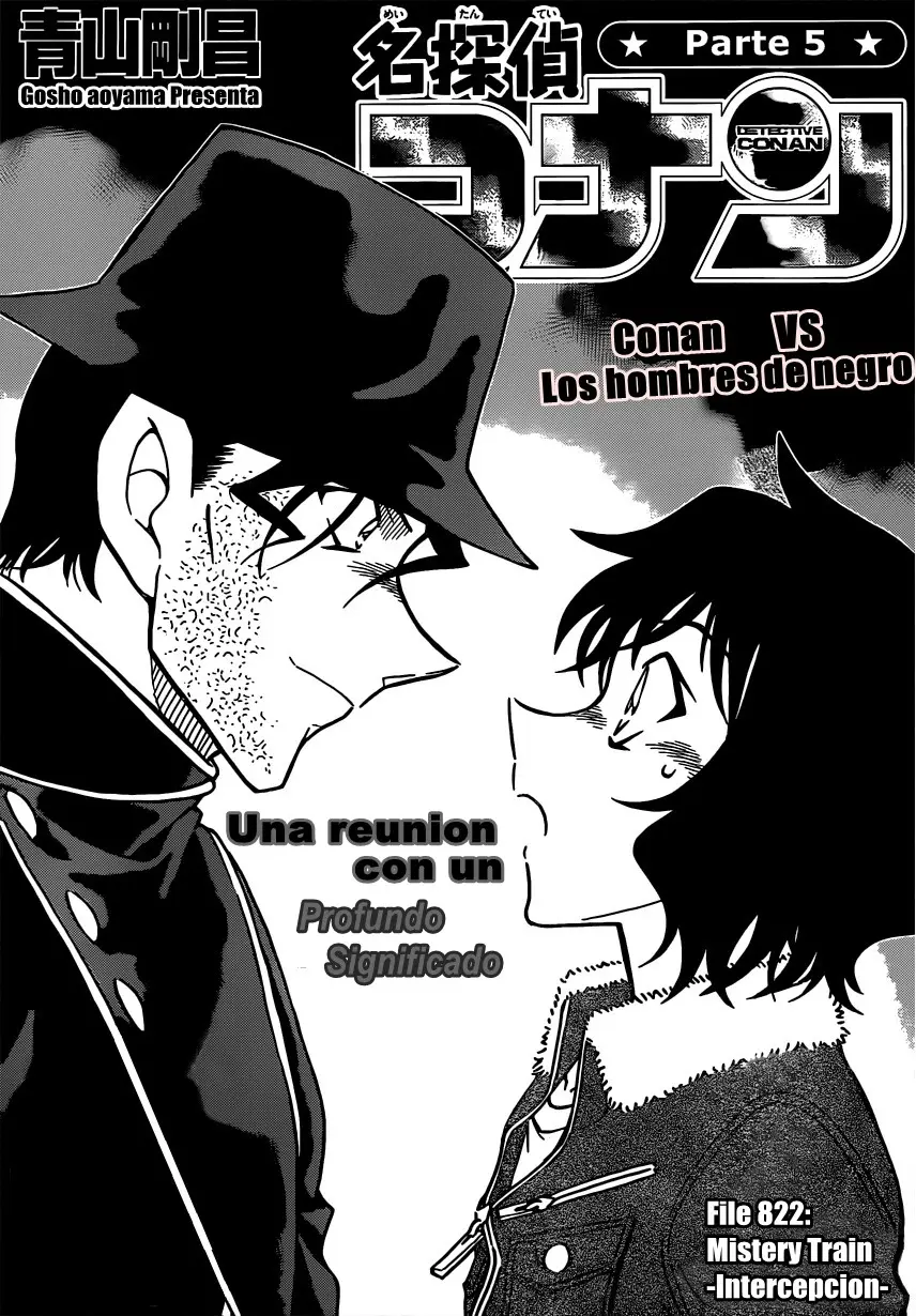Detective Conan capítulo 822 página 1
