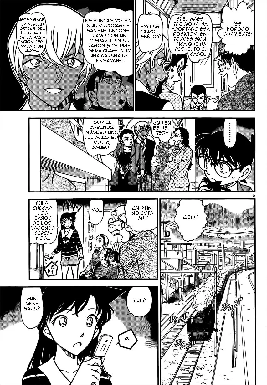 Detective Conan capítulo 822 página 5