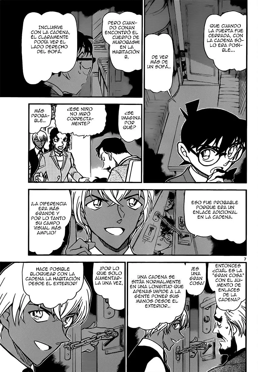 Detective Conan capítulo 822 página 7
