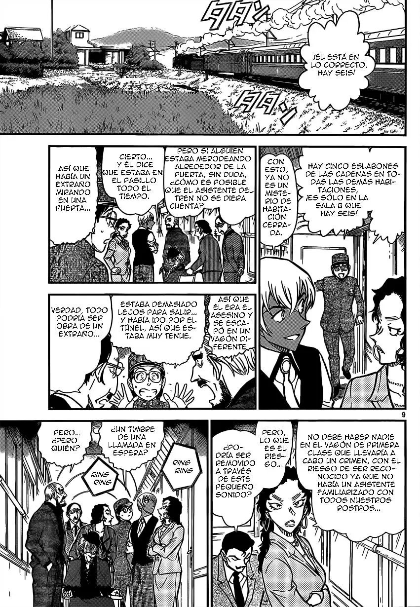Detective Conan capítulo 822 página 9