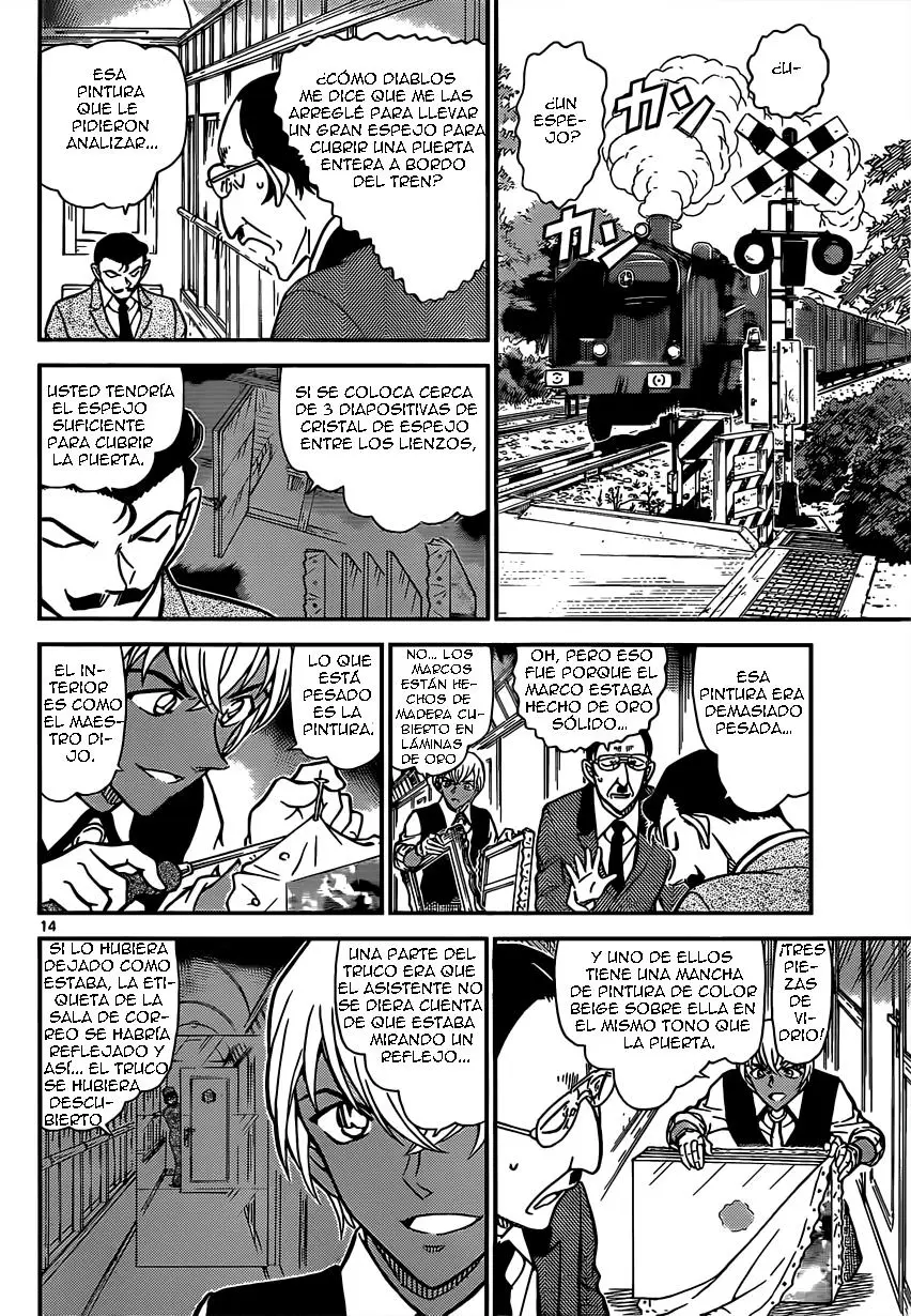 Detective Conan capítulo 822 página 14