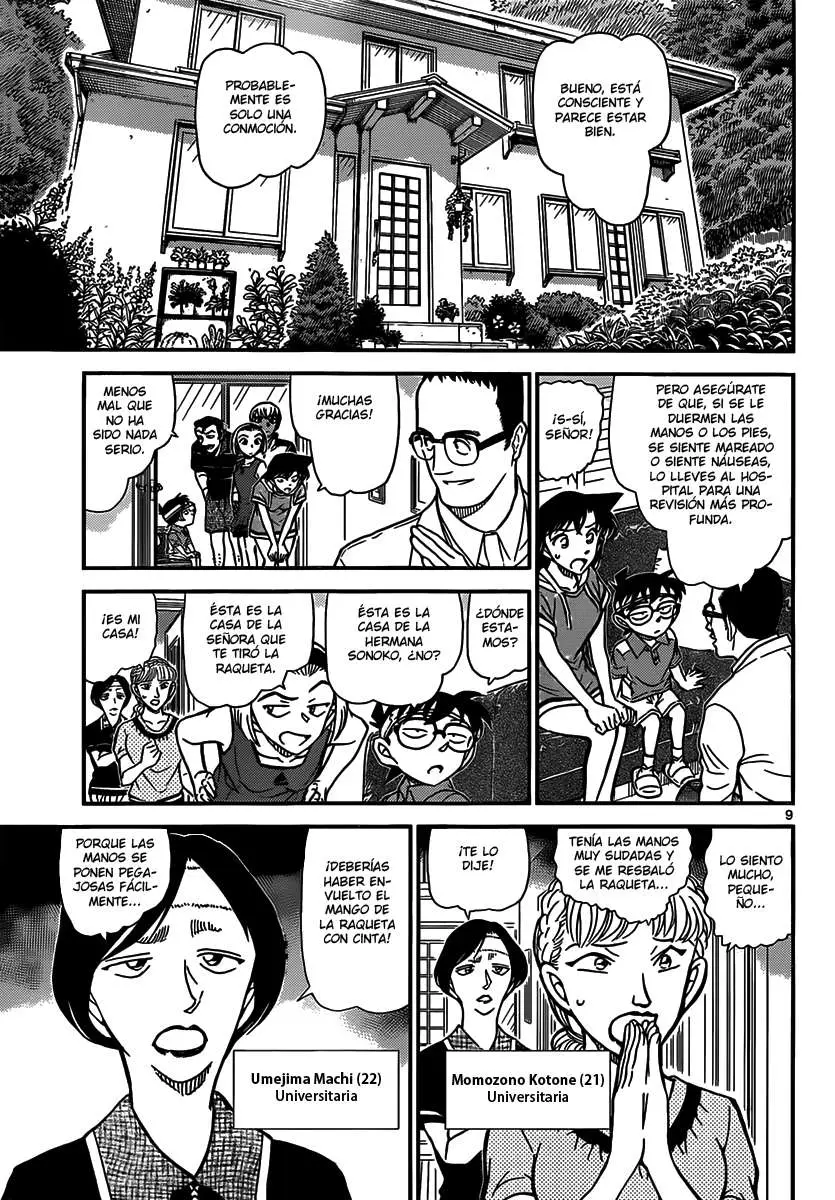 Detective Conan capítulo 825 página 9