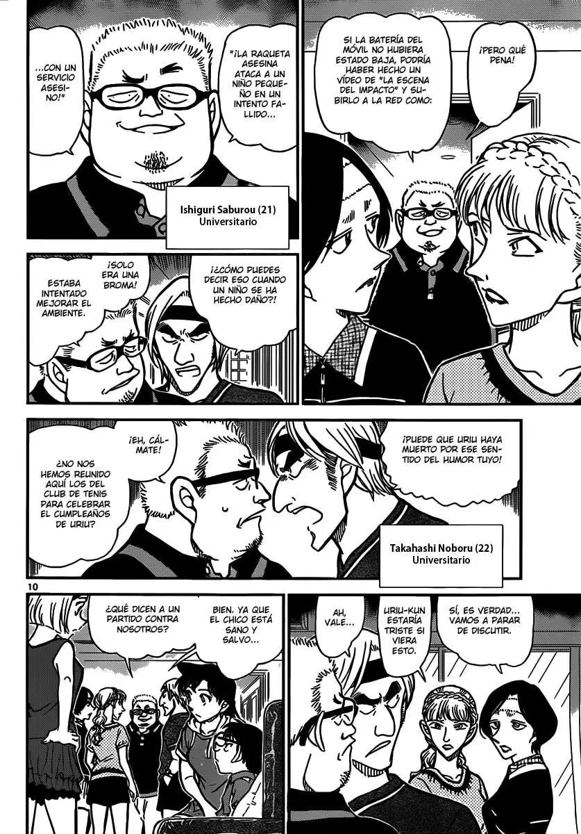 Detective Conan capítulo 825 página 10
