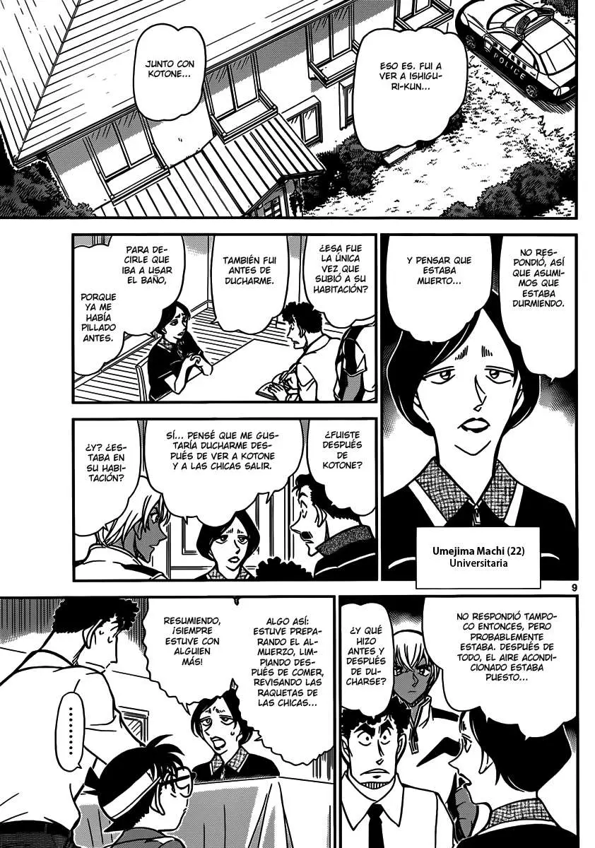 Detective Conan capítulo 826 página 9