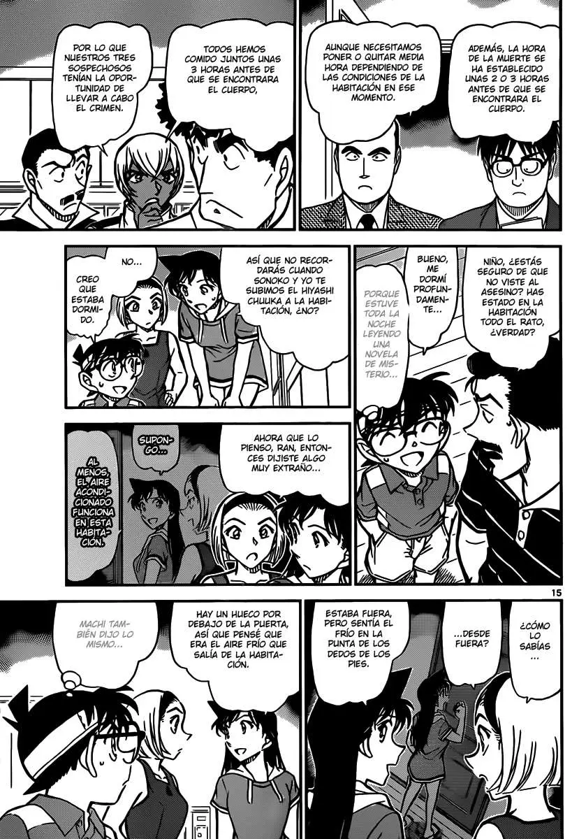 Detective Conan capítulo 826 página 15